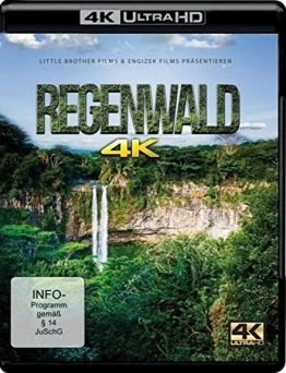Rainforest 4K Blu-ray UHD Blu-ray Disc