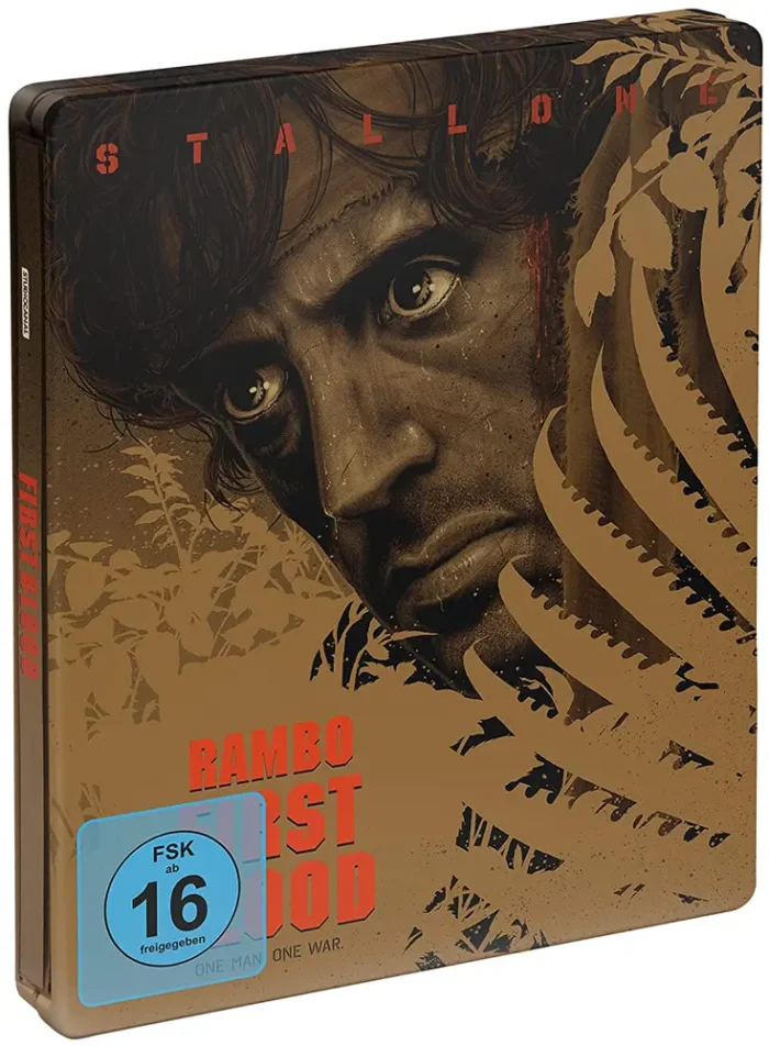 Rambo I – First Blood – 4K Steelbook (Matt Ryan Tobin Artwork) (UHD + Blu-ray Disc)