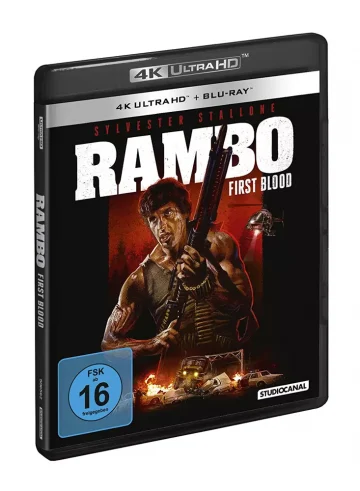 Rambo - First Blood - 4K UHD Keep Case mit Sylvester Stallone
