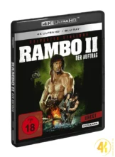 Rambo II Der Auftrag 4K Blu-ray uncut Ultra HD Blu-ray Disc