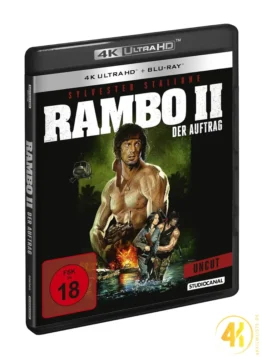 Rambo II Der Auftrag 4K Blu-ray uncut Ultra HD Blu-ray Disc