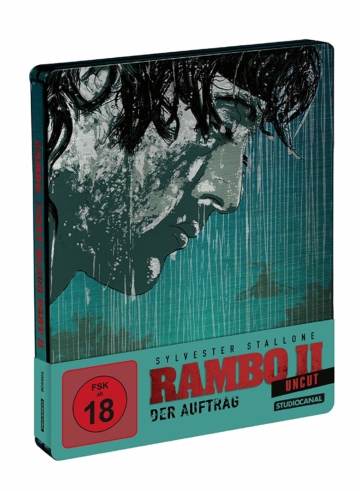Rambo II - Der-Auftrag im 4K UHD Steelbook (Limited Edition)