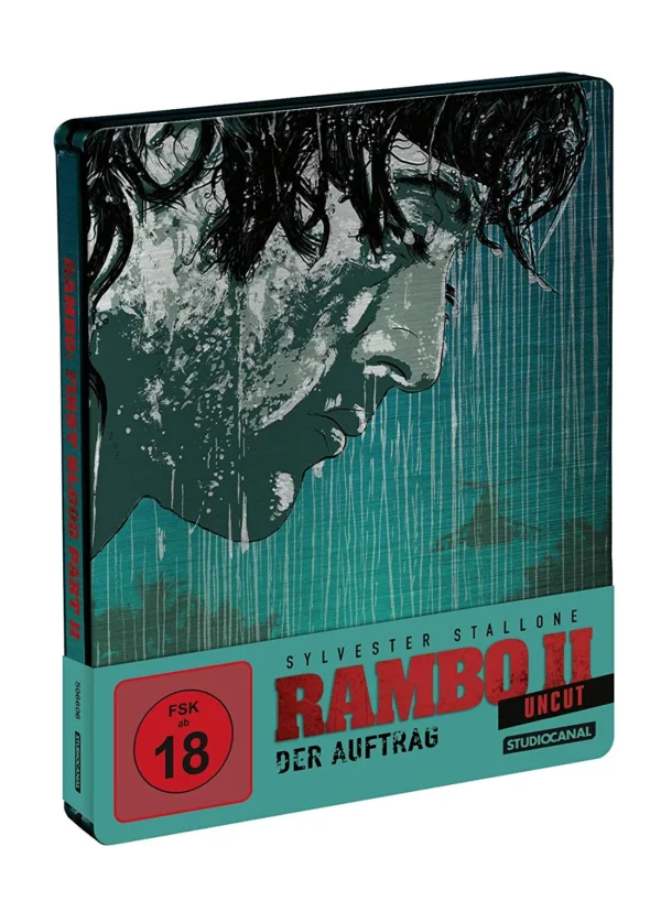 Rambo II – Der Auftrag – 4K Steelbook (UHD + Blu-ray Disc)