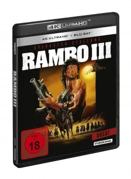Rambo III 4K Blu-ray UHD Blu-ray Disc