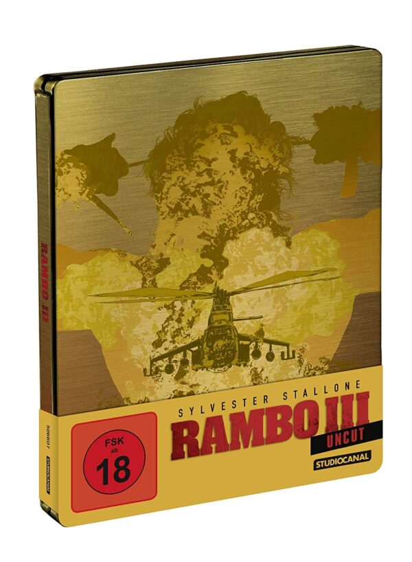 Rambo III – 4K Steelbook (UHD + Blu-ray Disc)