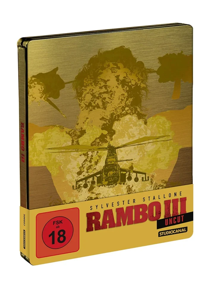 Rambo III – 4K Steelbook (UHD + Blu-ray Disc)