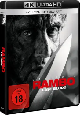 Rambo: Last Blood 4K UHD Keep Case mit Sylvester Stallone