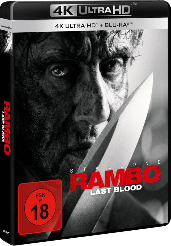 Rambo: Last Blood – 4K Blu-ray (UHD + Blu-ray Disc)