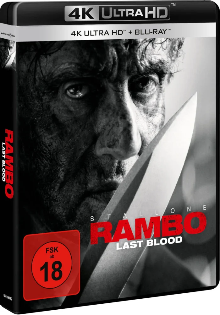 Rambo: Last Blood – 4K Blu-ray (UHD + Blu-ray Disc)