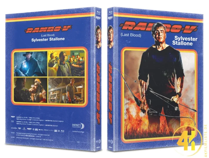 Rambo: Last Blood (Cover C) – 4K Mediabook (UHD + Blu-ray Disc)