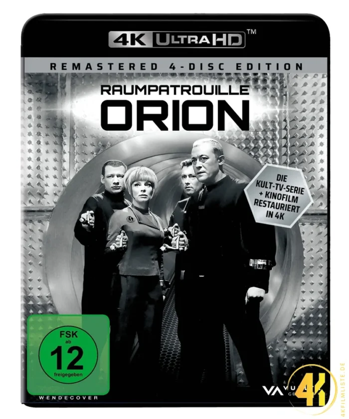 Raumpatrouille Orion (Film & Serie) – 4K Blu-ray (UHD Blu-ray Disc)