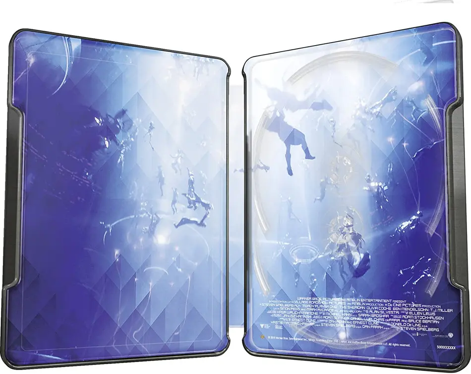 Ready Player One 4K Steelbook Inlay - Innenansicht