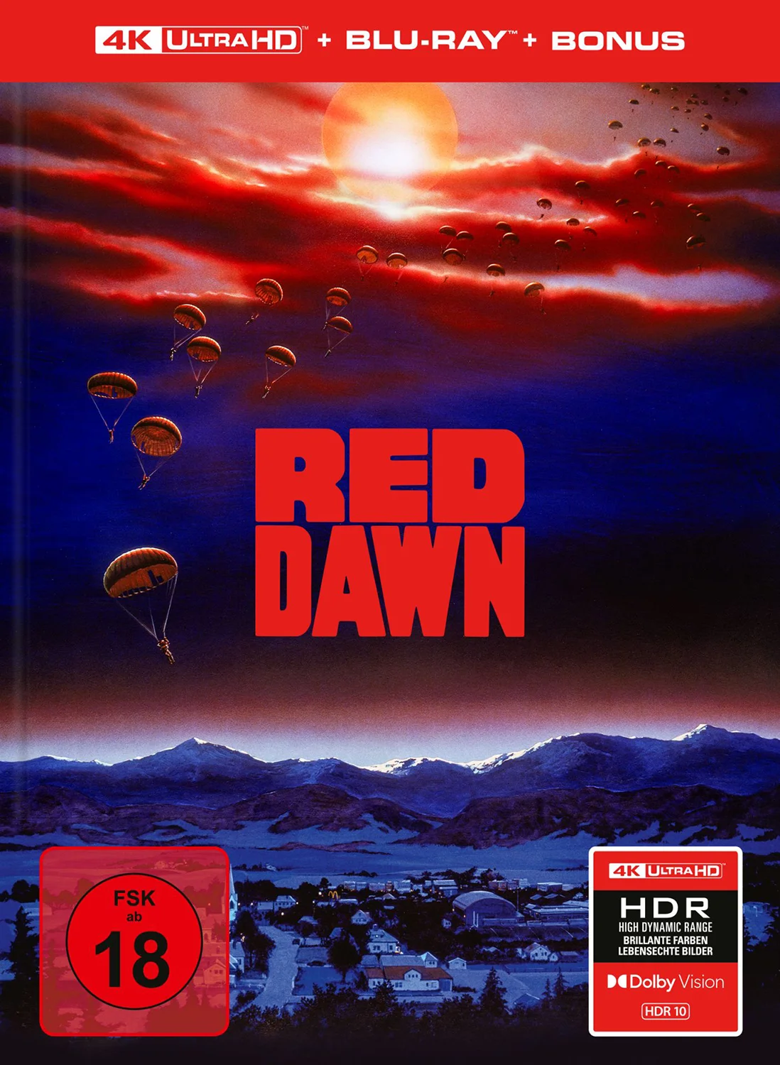 Red Dawn – 4K Mediabook A (UHD + Blu-ray Disc + Bonus Blu-ray)