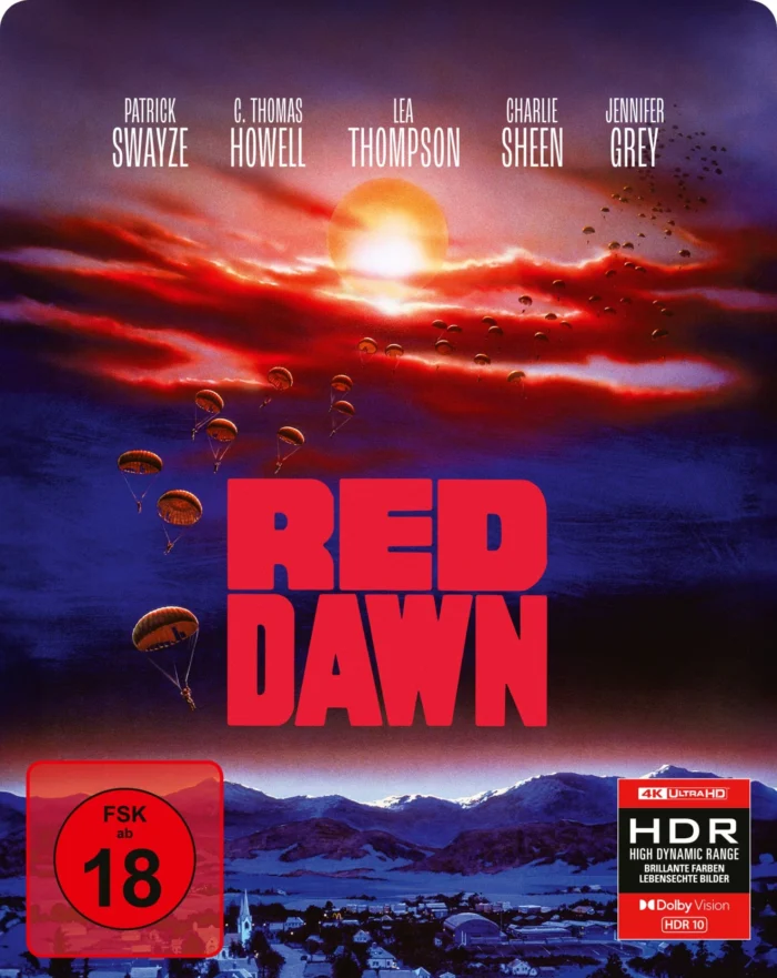 Red Dawn – 4K Steelbook (UHD + Blu-ray Disc + Bonus Blu-ray)