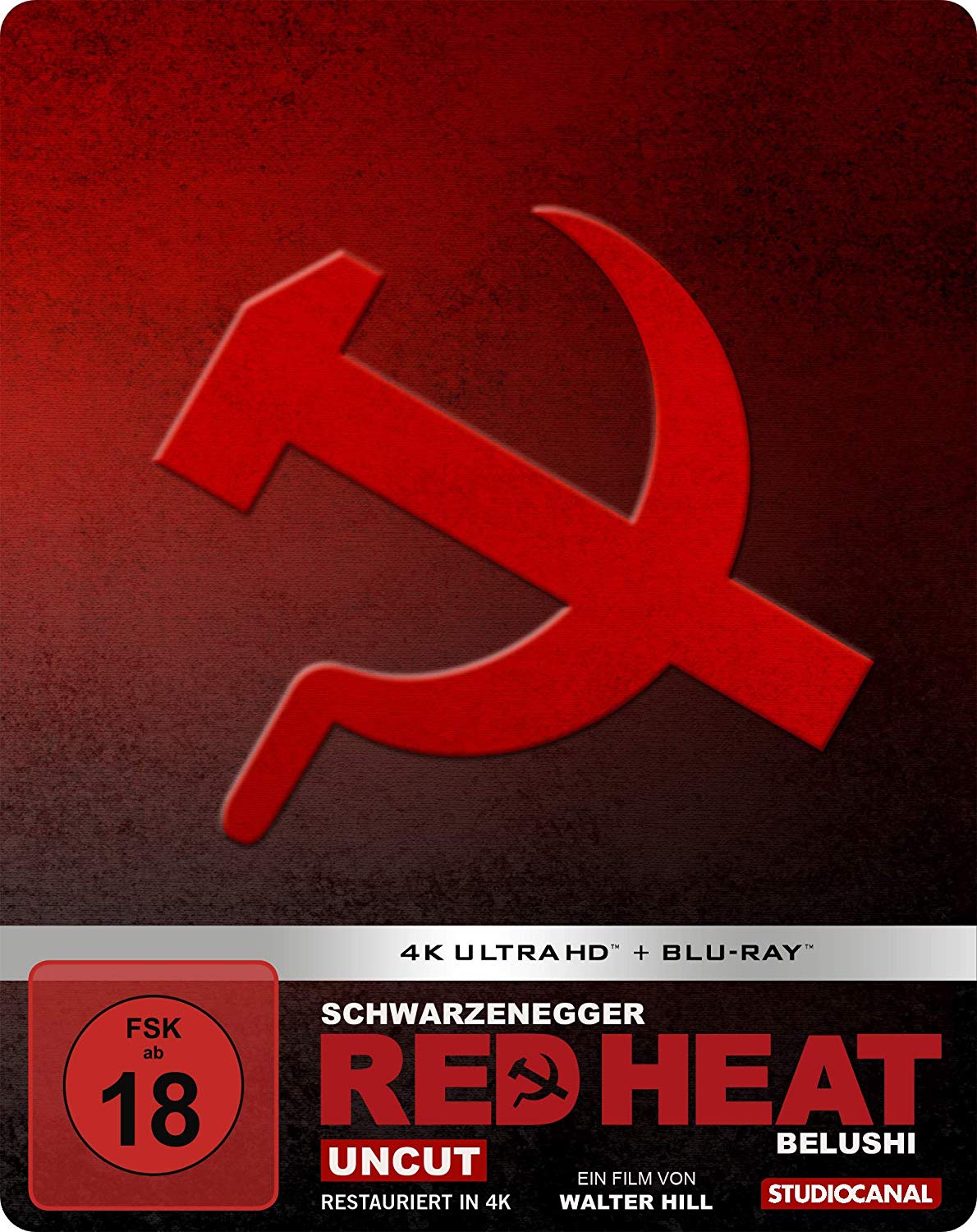 Red Heat im 4K Steelbook