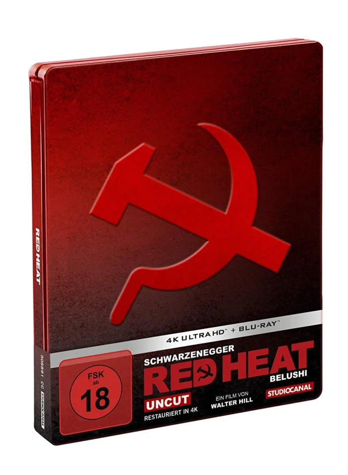 Red Heat – 4K Steelbook (UHD + Blu-ray Disc)