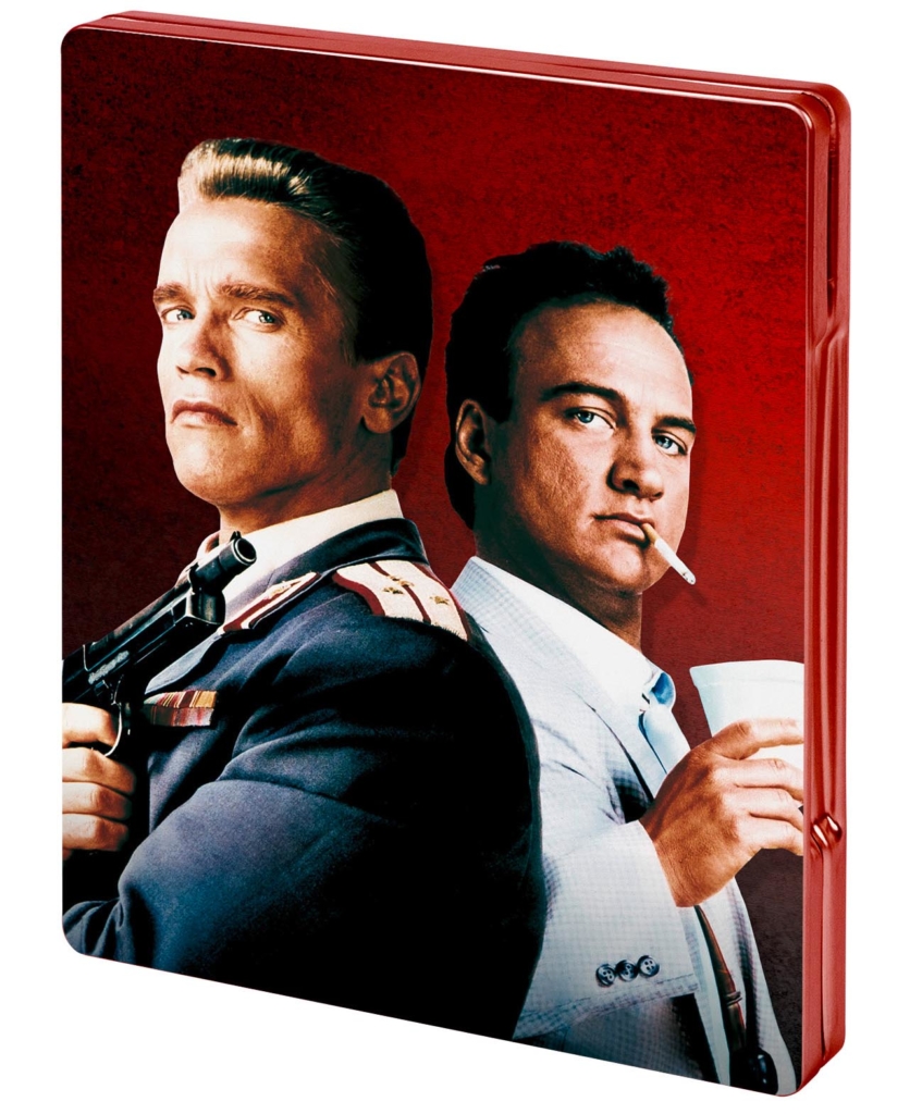 Red Heat 4K UHD Steelbook Backcover