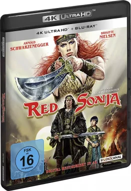 Red Sonja 4K Ultra HD Blu-ray Disc (UHD Keep Case)