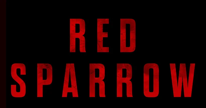 Logo vom Mystery-Thriller Red Sparrow