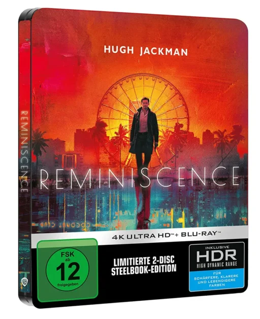 Reminiscence - Die Erinnerung stirbt nie - 4K Blu-ray Steelbook