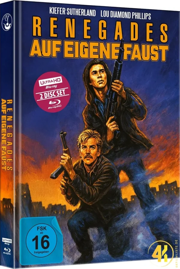 Renegades: Auf eigene Faust – 4K Mediabook (UHD + Blu-ray Disc)