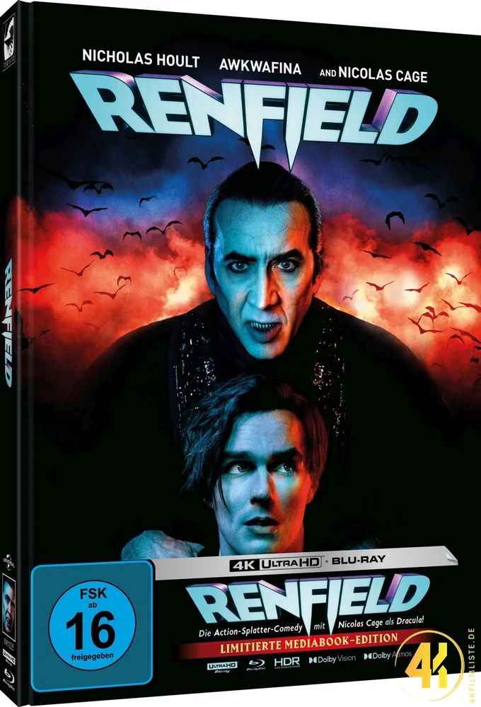 Renfield 4K Mediabook Cover B Ultra HD Blu-ray Disc