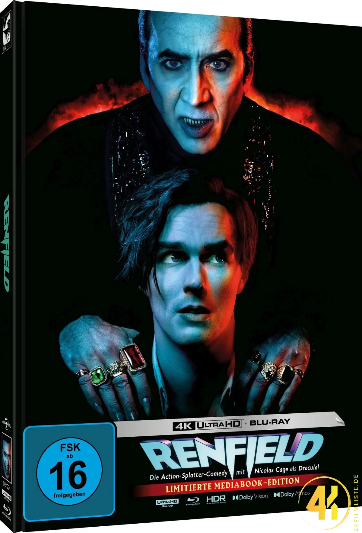 Renfield (Cover A) – 4K Mediabook (UHD + Blu-ray Disc)