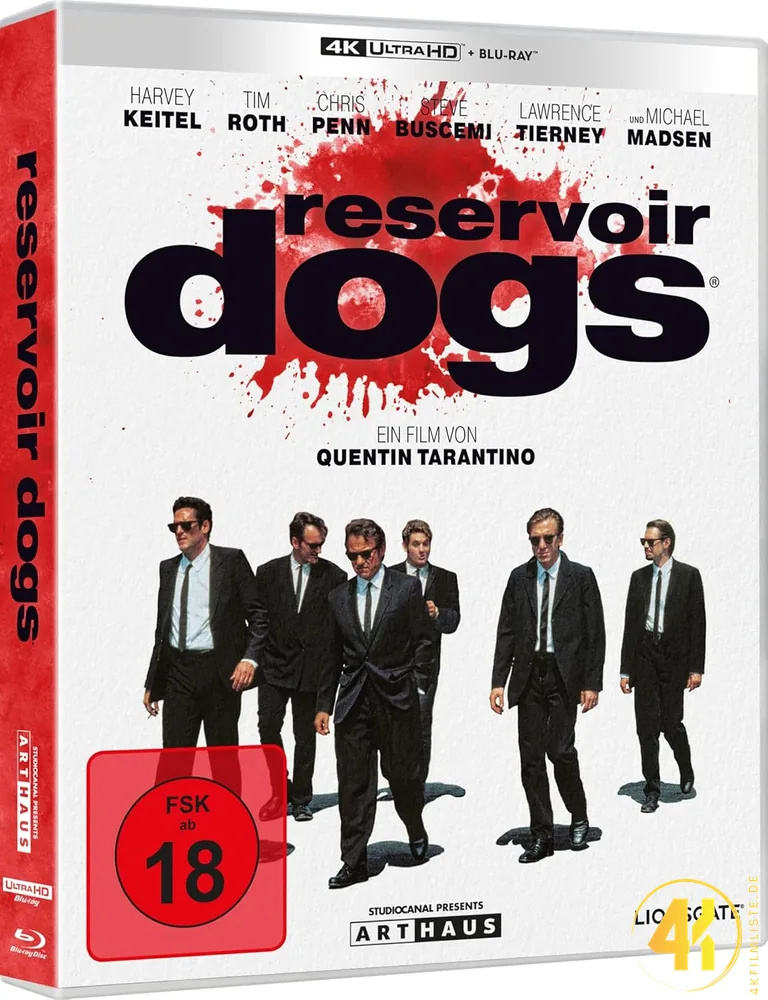 Reservoir Dogs 4K Blu-ray Ultra HD Blu-ray Disc
