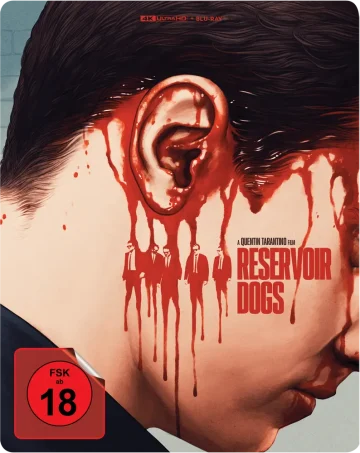 Quentin Tarantinos Reservoir Dogs - 4K Steelbook mit blutigem Ohr