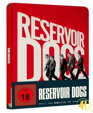 Reservoir Dogs: Wilde Hunde (Cover B) – 4K Steelbook (UHD + Blu-ray Disc + Bonus Blu-ray)