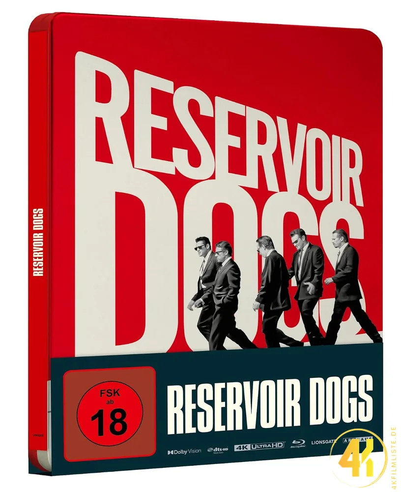 Reservoir Dogs Amazon exklusiv 4K Steelbook Ultra HD Blu-ray Disc