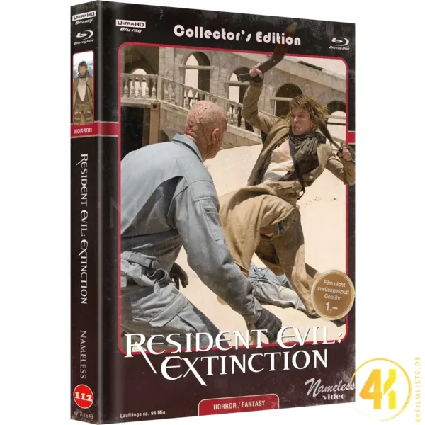 Resident Evil: Extinction (Cover B) – 4K Mediabook (UHD + Blu-ray Disc)