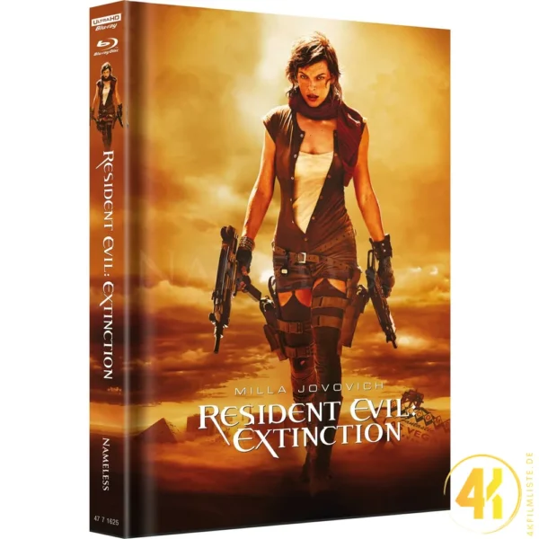 Resident Evil: Extinction (Cover A) – 4K Mediabook (UHD + Blu-ray Disc)