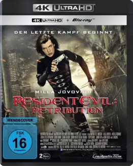 Resident Evil: Retribution 4K Blu-ray mit Milla Jovovich