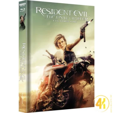 Resident Evil: The Final Chapter (Cover A) – 4K Mediabook (UHD + Blu-ray Disc + 3D)