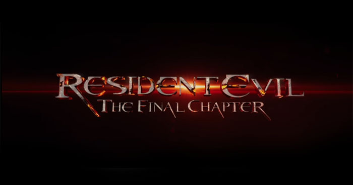 Resident Evil - The Final Chapter Logo