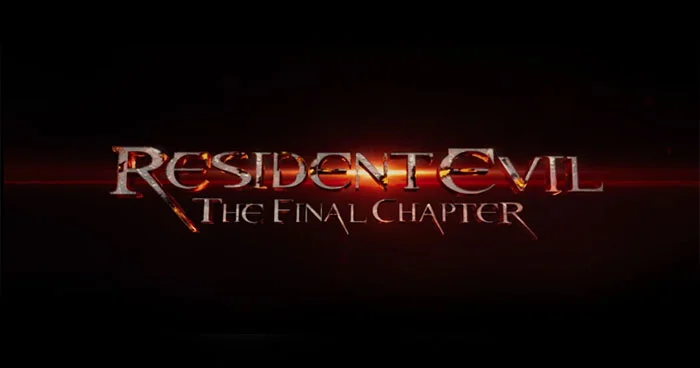 Resident Evil - The Final Chapter Logo