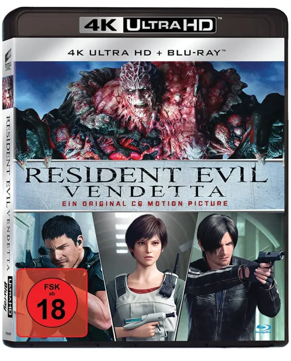 Resident Evil: Vendetta – 4K Blu-ray (UHD + Blu-ray Disc)