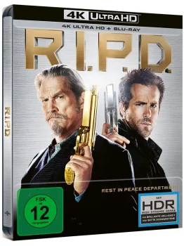 Rest in Peace Department - R..I.P.D. mit Jeff Bridges und Ryan Reynolds im 4K Steelbook