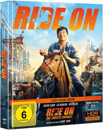 Ride On 4K Mediabook mit Jackie Chan