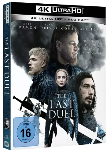 Ridley Scott - The Last Duel - 4K Blu-ray Disc mit Matt Damon