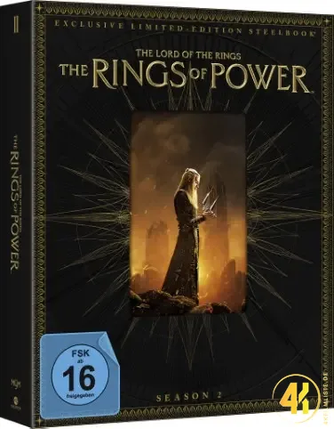 Ringe der Macht Exklusive Limited Edition 4K Steelbook Ultra HD Blu-ray Disc