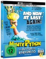 Ritter der Kokosnuss 4K Steelbook Ultra HD Blu-ray Disc
