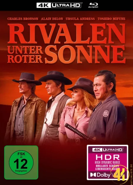 Rivalen unter roter Sonne 4K Mediabook Ultra HD Blu-ray Disc
