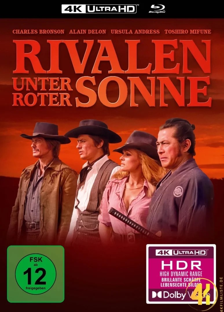 Rivalen unter roter Sonne 4K Mediabook Ultra HD Blu-ray Disc
