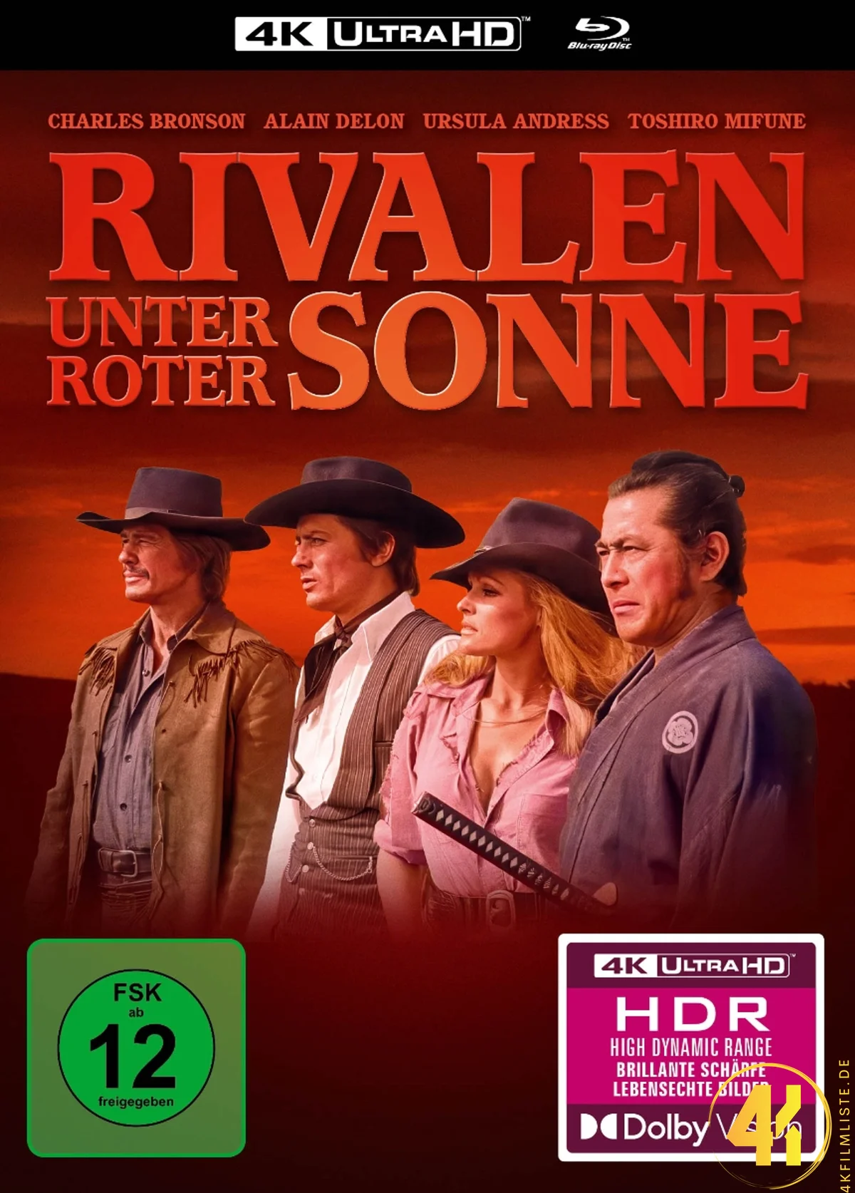 Rivalen unter roter Sonne – 4K Mediabook (UHD + Blu-ray Disc)