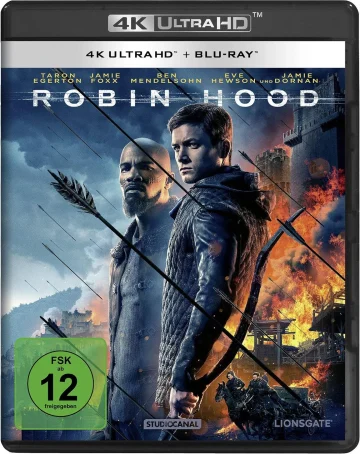 Robin Hood 2018 4K Blu-ray UHD Blu-ray Disc