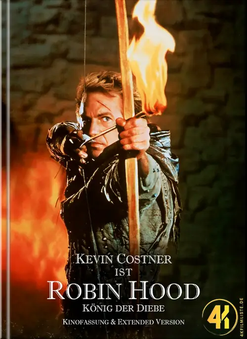Robin Hood: König der Diebe (Cover A) – 4K Mediabook (UHD + 2x Blu-ray Disc)