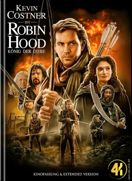 Robin Hood: König der Diebe (Cover B) – 4K Mediabook (UHD + 2x Blu-ray Disc)