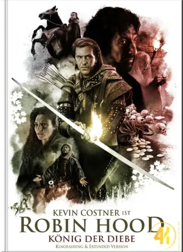 Robin Hood: König der Diebe (Cover C) – 4K Mediabook (UHD + 2x Blu-ray Disc)